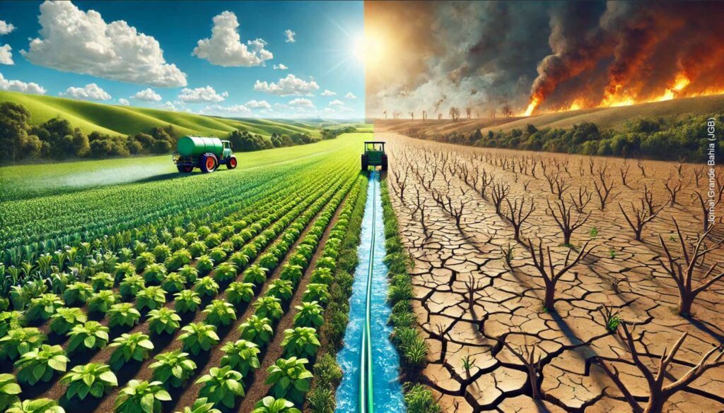 O agronegócio compromete os ecossistemas globais quando é feito sem controles rígidos de produção.